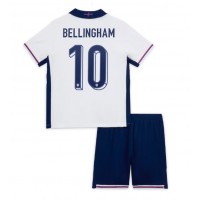 England Jude Bellingham #10 Fußballbekleidung Heimtrikot Kinder EM 2024 Kurzarm (+ kurze hosen)